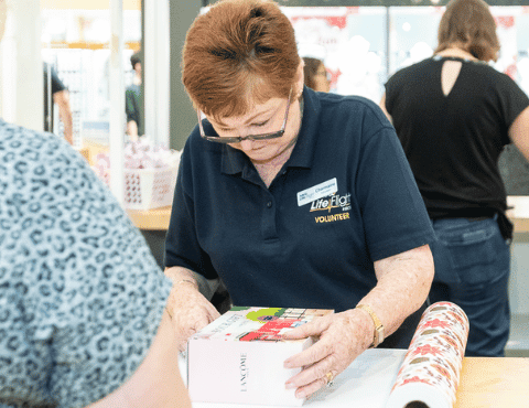 Gift Wrapping for a Cause: Toowoomba Supports RACQ LifeFlight for Mother's Day