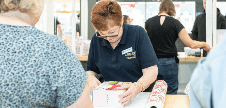 Gift Wrapping for a Cause: Toowoomba Supports RACQ LifeFlight for Mother's Day