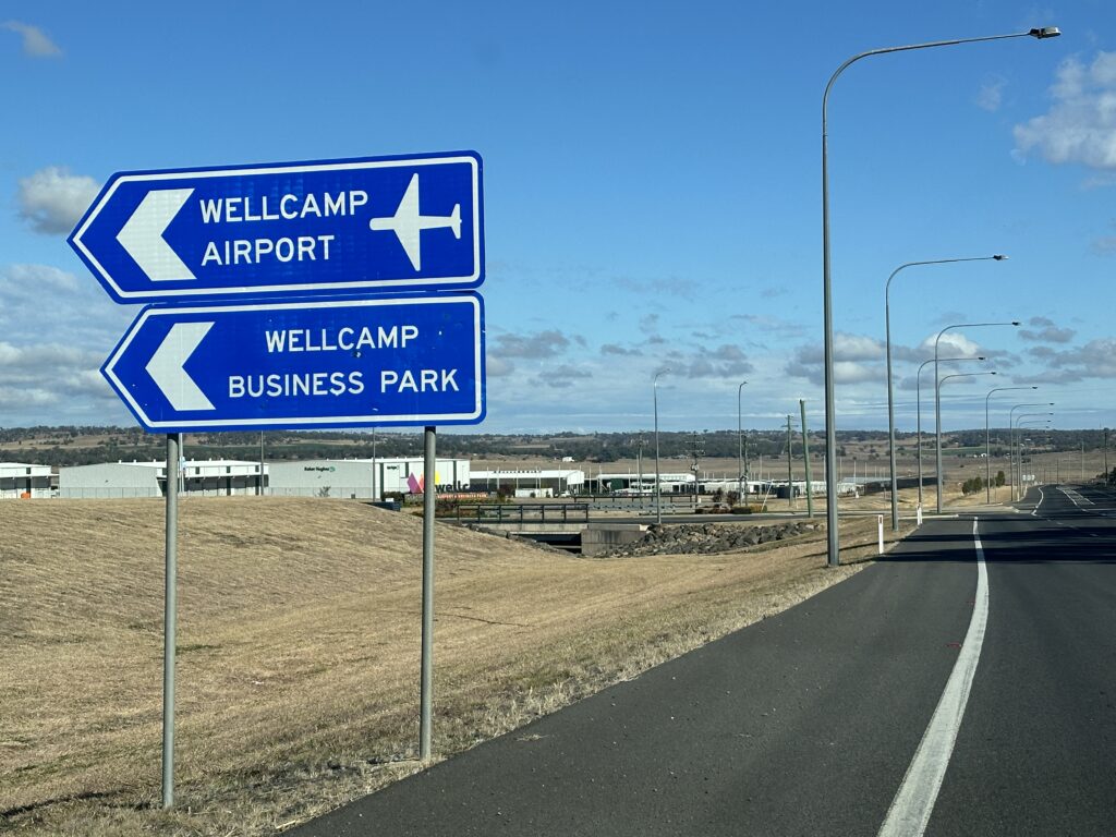 Welcamp road signs