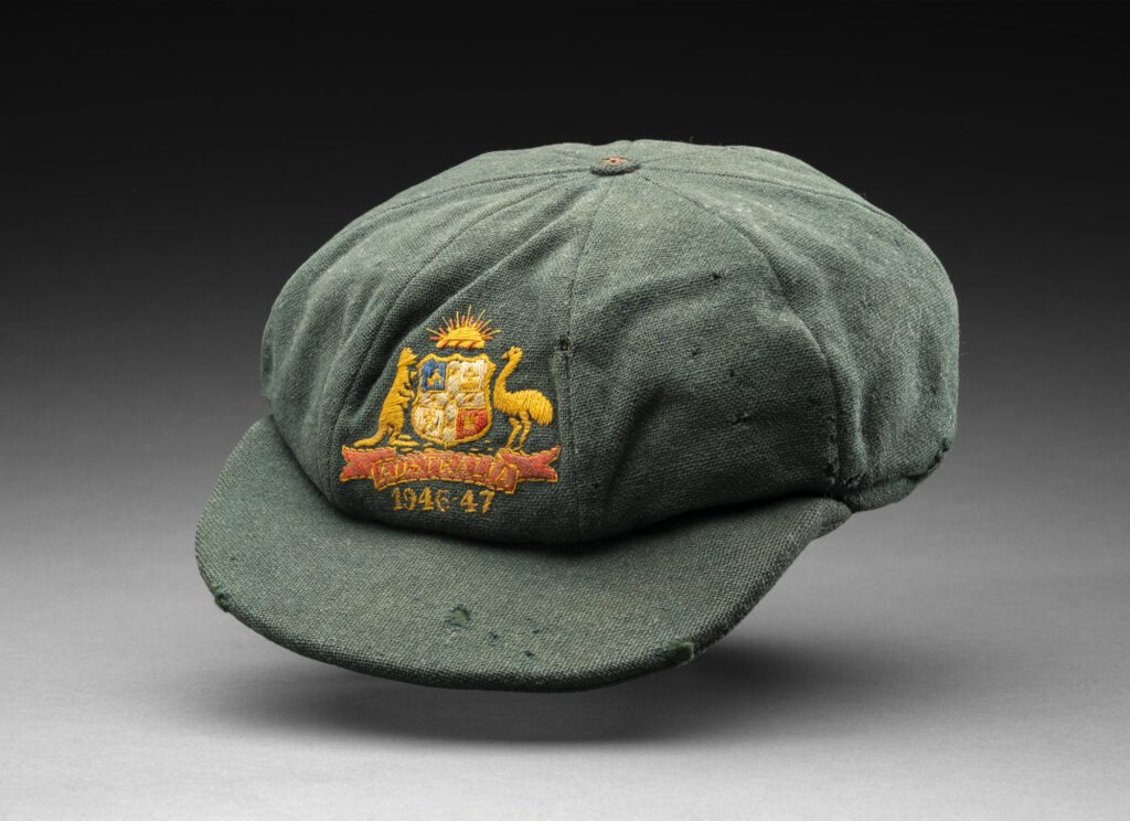 Bradman 1946-47 baggy green