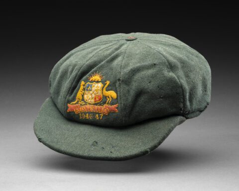 Bradman 1946-47 baggy green